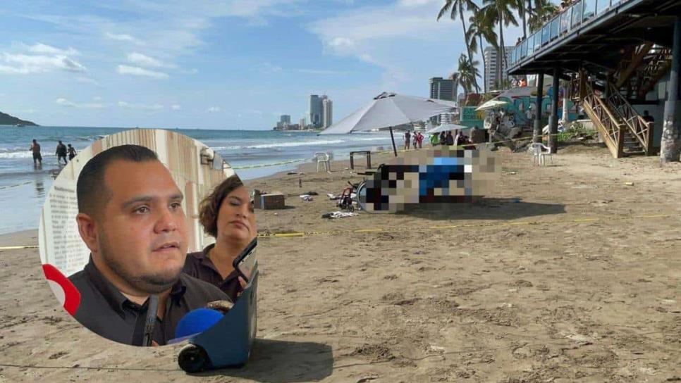 Asesinato en playa de Mazatlán no afecta la imagen del destino, afirma secretario de seguridad 