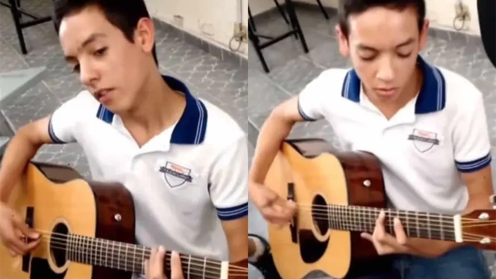 Natanael Cano es uno de los máximos exponentes de los corridos tumbados. FOTO: @frasesur en TikTok