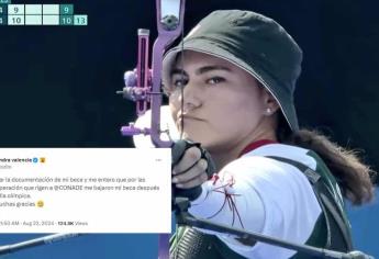 ¿Retiran beca a medallistas olímpicos? Así se enteró Alejandra Valencia al llegar a Conade