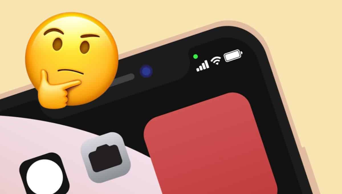 El punto verde se muestra en dispositivos Apple y Android. FOTO: @Juatch en Youtube