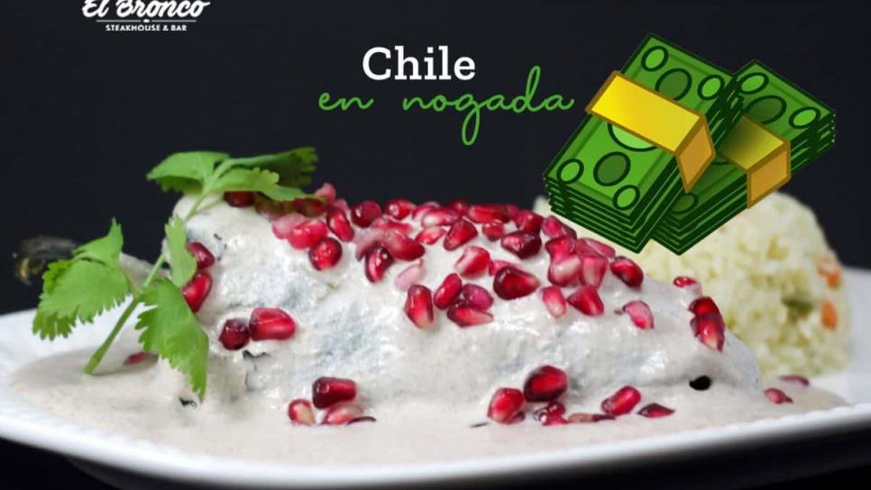 ¿Cuánto cuesta un chile en nogada? Antojito predilecto en Fiestas Patrias