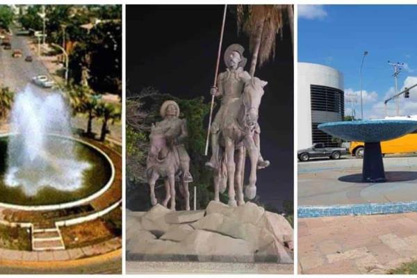 ¿Recuerdas las fuentes de Los Mochis? Así lucían estos enormes monumentos hace varios años