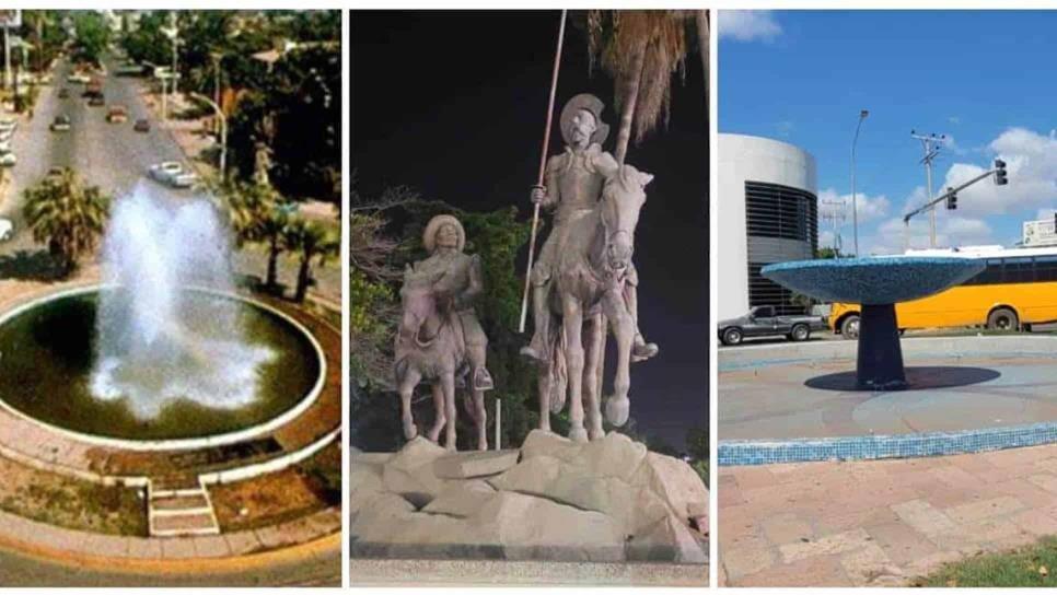 ¿Recuerdas las fuentes de Los Mochis? Así lucían estos enormes monumentos hace varios años