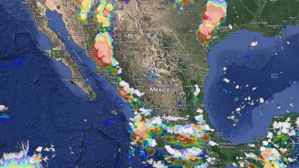 Nueva onda tropical propiciará lluvias al sur del México