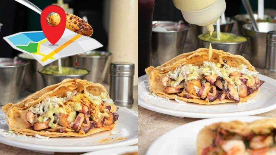 ¿En qué parte de Mazatlán venden el taco de pulpo enchilado? El más excéntrico de la ciudad