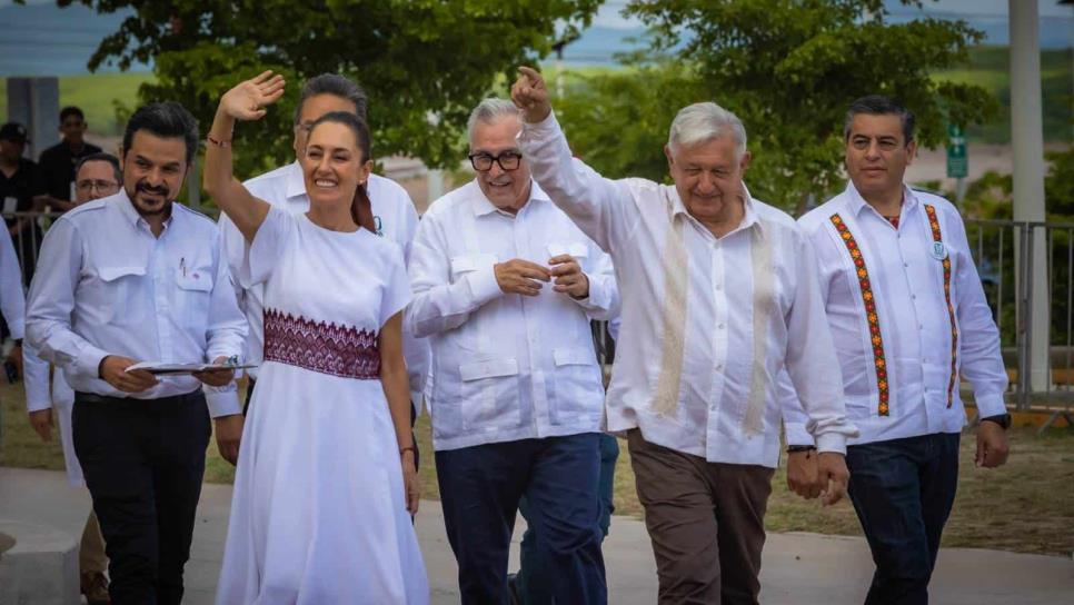 Esta es la agenda de AMLO y Claudia Sheinbaum en Sinaloa