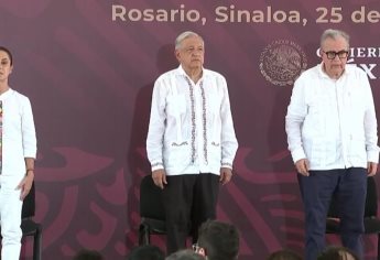 Vamos a seguir colaborando en todo lo que Sinaloa requiera: AMLO y Claudia Sheinbaum reafirman su apoyo a Rocha Moya 