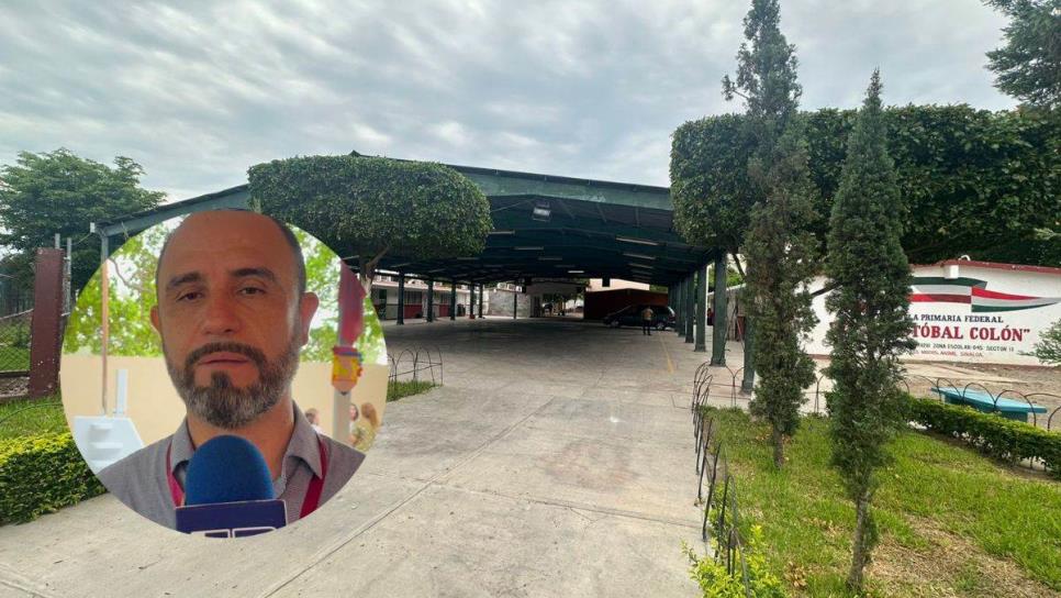 Problema de drenaje en primaria Cristóbal Colón ya se está revisando, las clases inician el martes: SEPyC