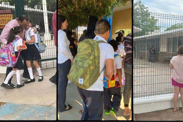 Con retrasos y tráfico colapsado; así se vive el regreso a clases en Sinaloa