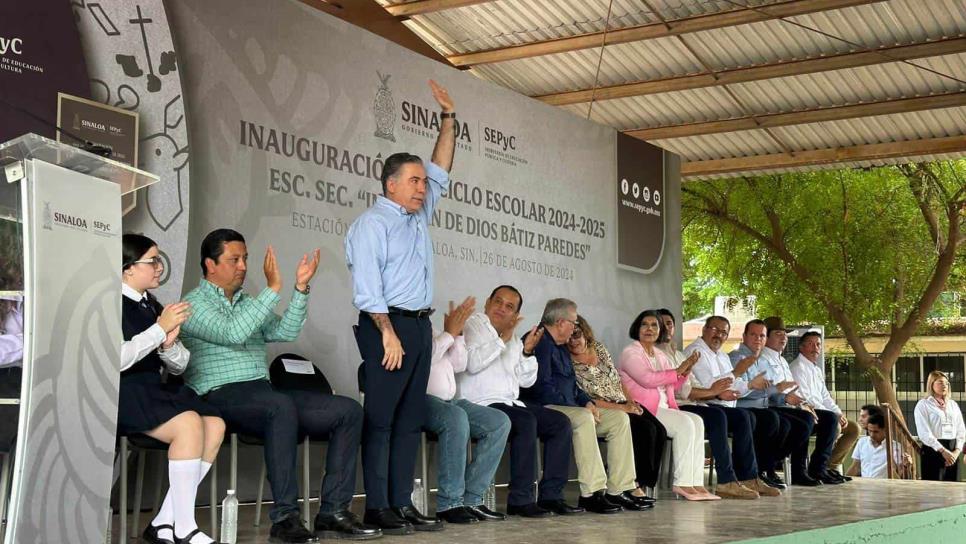 Rocha Moya anuncia salida de Enrique Inzunza; va rumbo al Senado