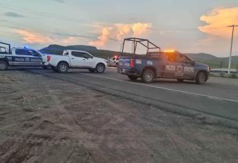 Persecución deja dos patrullas dañadas y una camioneta asegurada en Culiacán