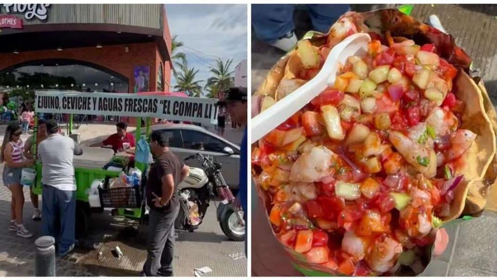 Estos son los Tostitos con ceviche más "reportados" de Mazatlán | VIDEO