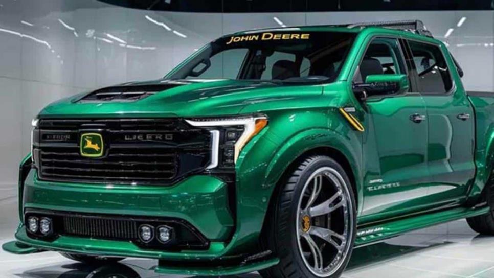 Así sería la potente camioneta de John Deere 2025; muy similar a sus tractores | VIDEO