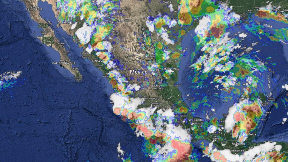 Monzón mexicano dejará lluvias fuertes en el noroeste de México