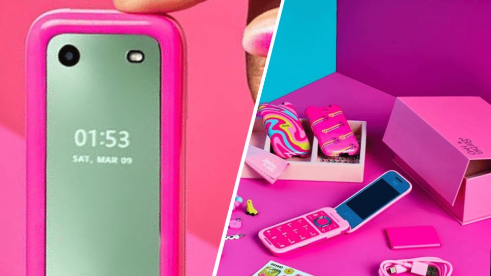 Este es el nuevo teléfono de Barbie, centrado en la desconexión digital