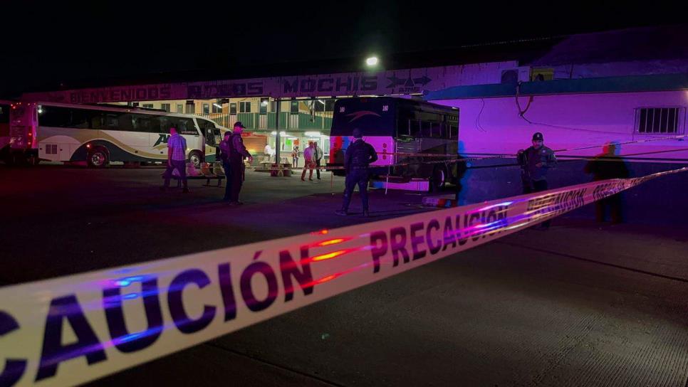 Asesinan a velador de 71 años en la central camionera Norte de Sinaloa en Los Mochis 