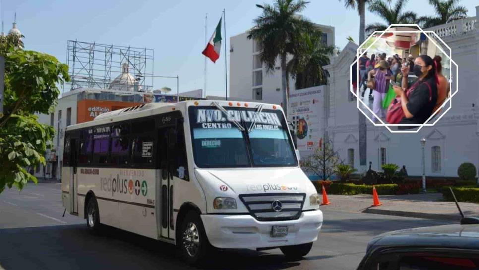 Por fuertes olas de violencia en Culiacán, camiones urbanos abandonan sus rutas