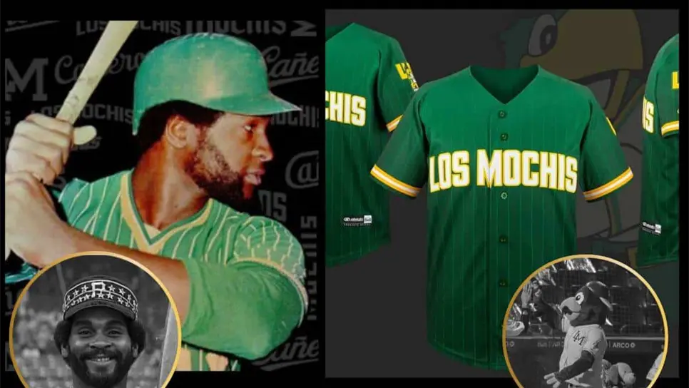 El uniforme retro de Cañeros de Los Mochis.