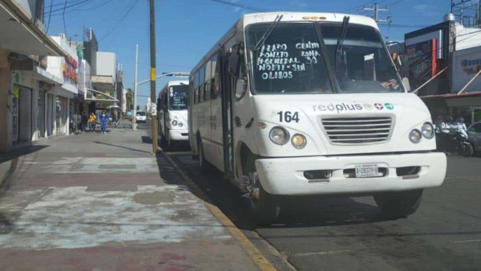 Buscan aumento a tarifas del transporte público en Sinaloa