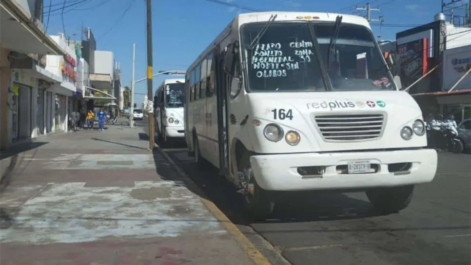Transporte urbano en Los Mochis.