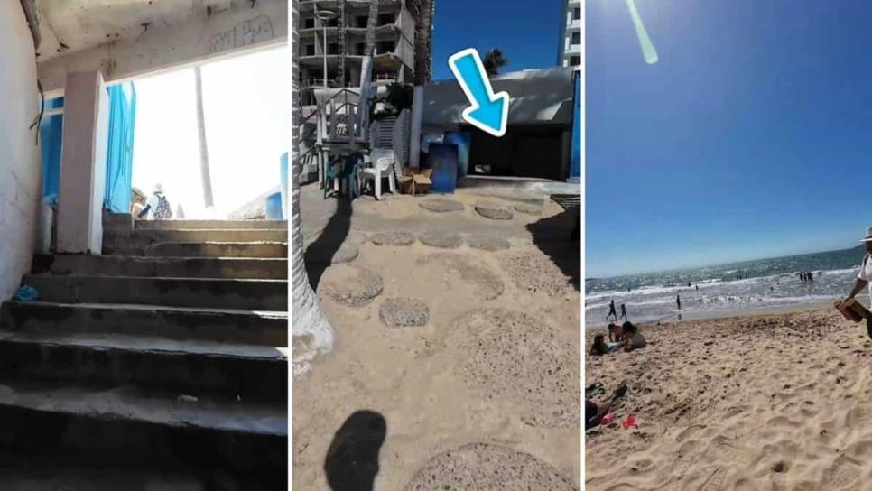 Este túnel en Mazatlán atraviesa el Malecón y te lleva hasta la playa | VIDEO