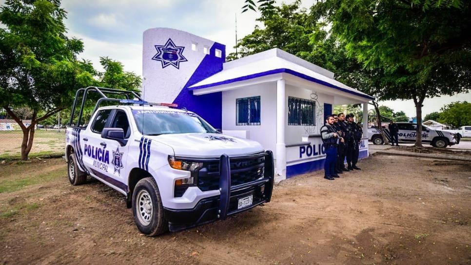 Activan caseta de policías en el fraccionamiento del Conchi en Mazatlán