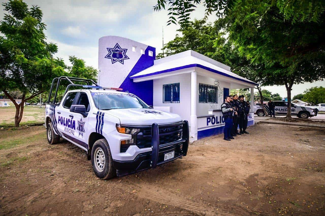 Activan caseta de policías en el fraccionamiento del Conchi en Mazatlán