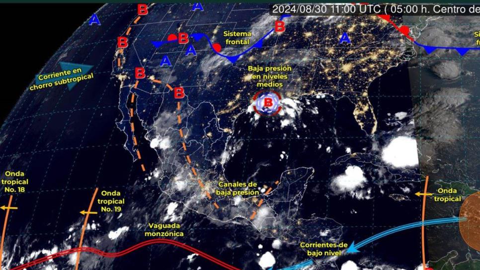 Agosto se despide con el primer frente frío; Sinaloa espera lluvias este fin de semana