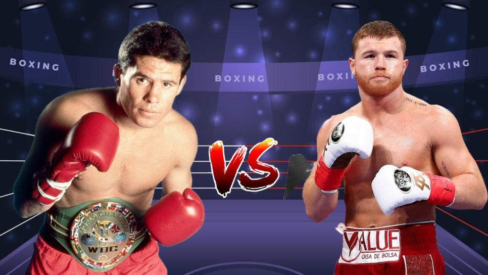 Julio César Chávez o Saúl Canelo Álvarez, ¿Quién es el mejor boxeador?