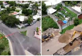 JAPAC: Así van las obras del Emisor Rubí, de los más antiguos en Culiacán | VIDEO