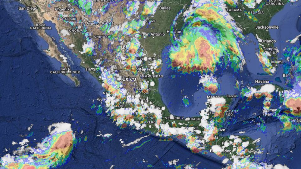 Frente frío dejará lluvias fuertes en el norte de México