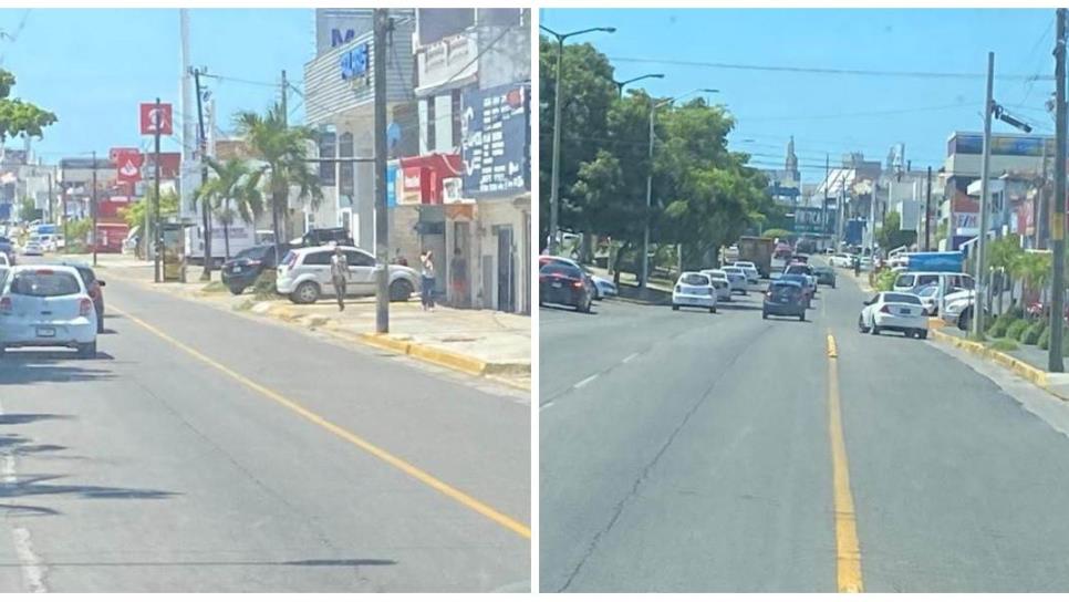 Multas de 9 salarios mínimos y el retirado de placas por estacionarse en el Carril Preferencial de Mazatlán