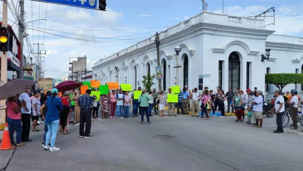 FOTO: Protesta en Escuinapa.