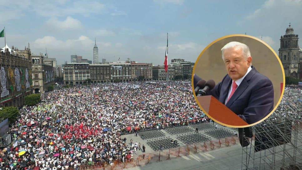 "En México, cada mes, 100 mil personas salen de la pobreza": AMLO presenta último informe como Presidente