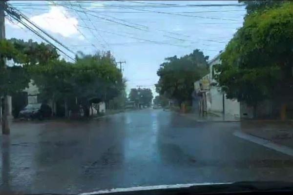 Llueven 15 mm en Ahome: Ligeras en Los Mochis e intensas en Higuera de Zaragoza