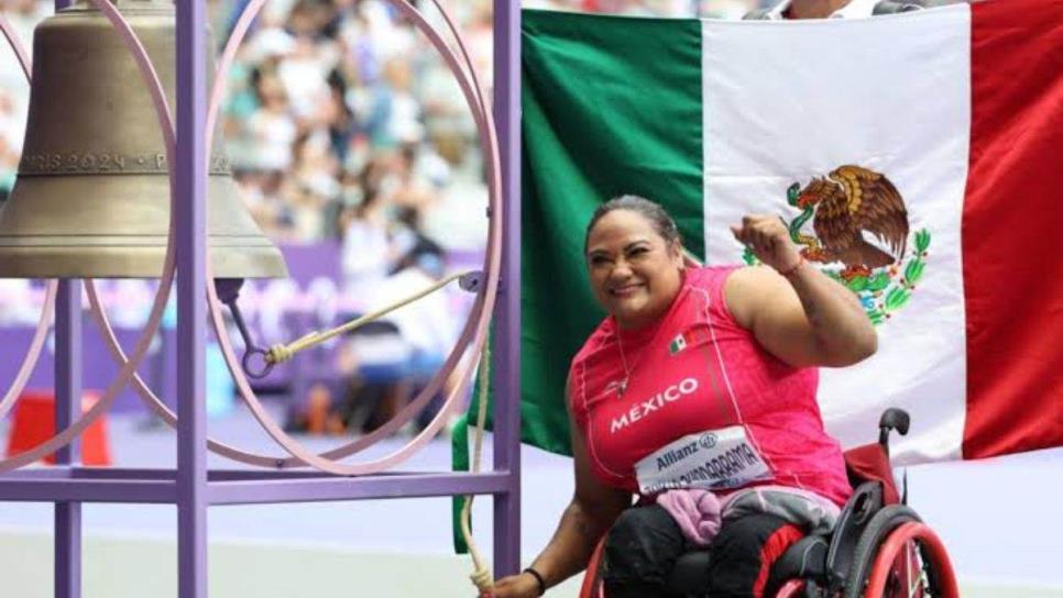 Paratleta Gloria Zarza le da el primer oro a México en los Juegos Paralímpicos de París 2024 