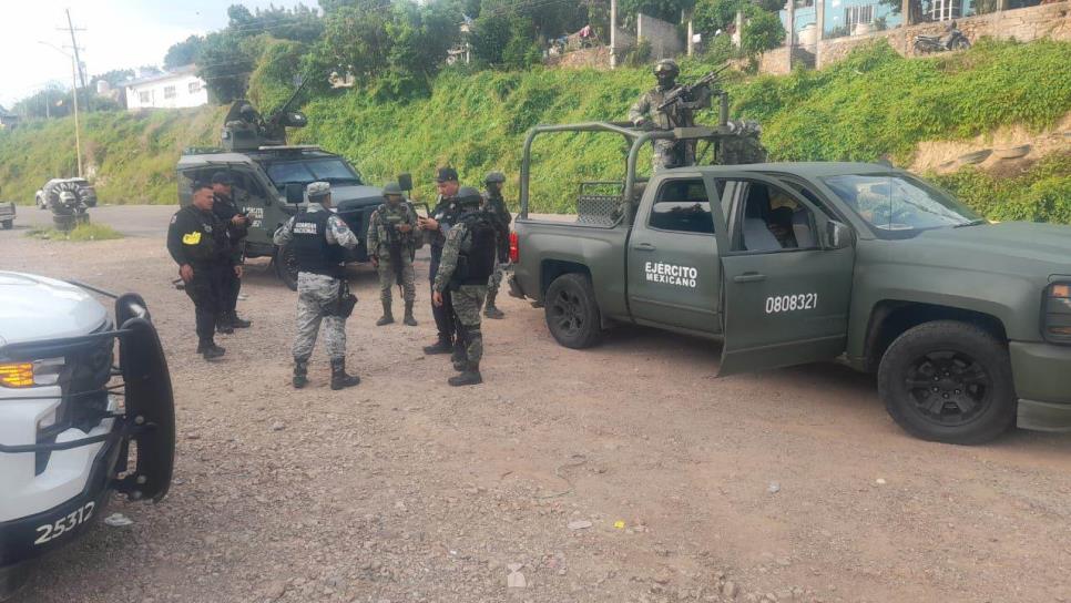 Enfrentamiento en La Rastra, El Rosario, deja tres detenidos y decomiso de arsenal