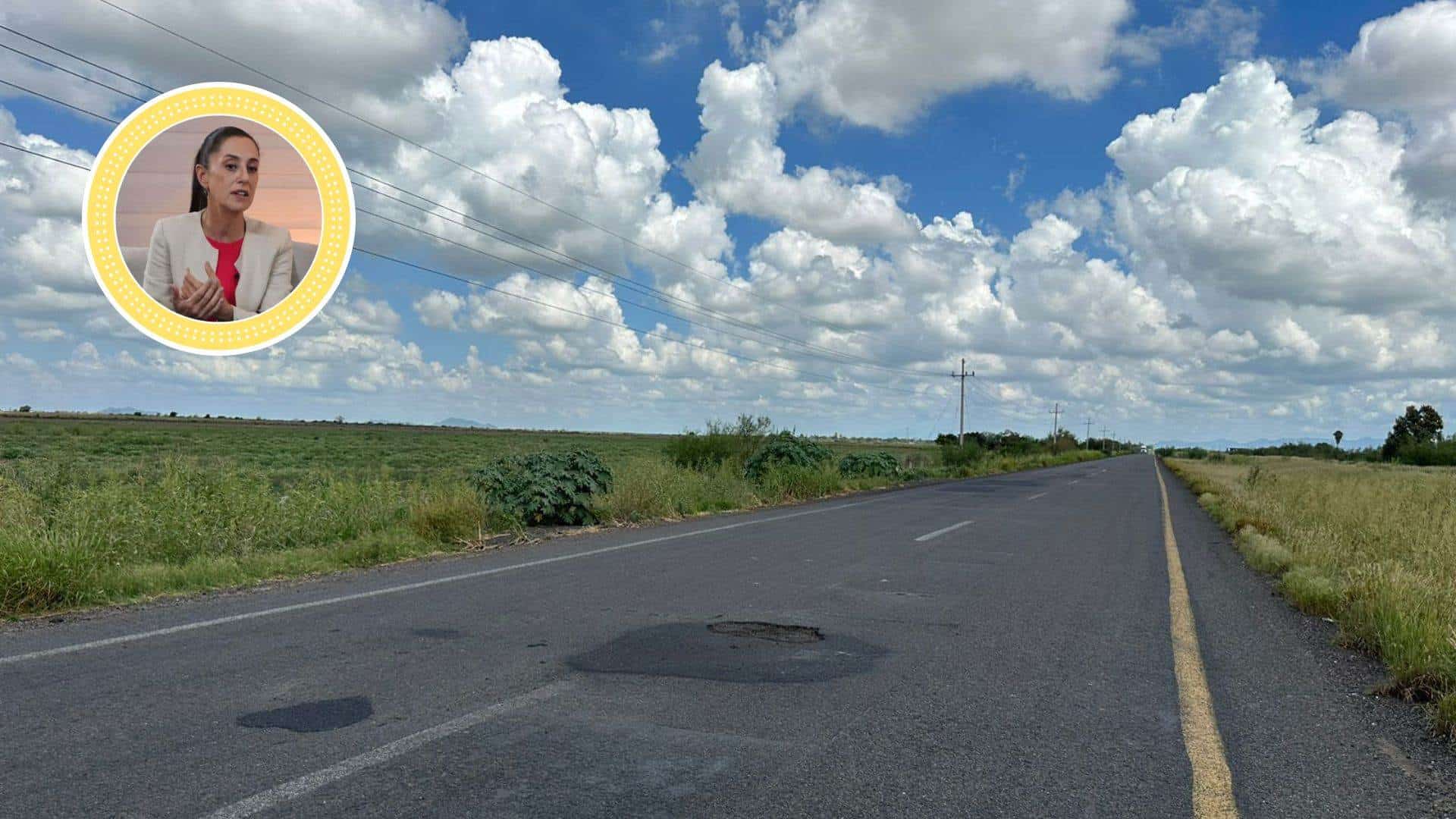 FOTO: Claudia Sheinbaum destinará millones de pesos a estudios carreteros.