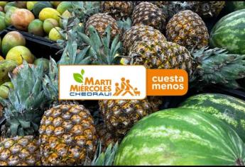 El Marti-miércoles Chedraui tiene las mejores ofertas en frutas y verduras durante el 3 y 4 de septiembre