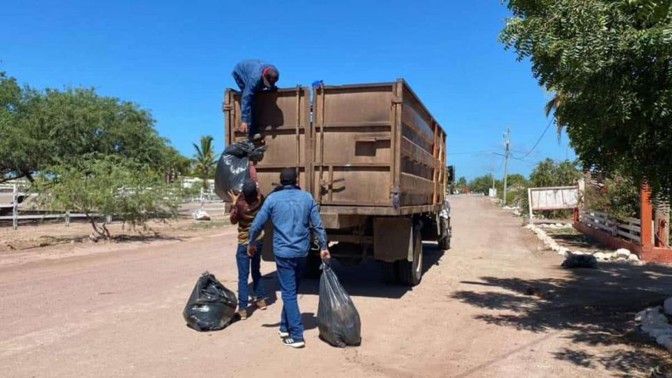 ¿Cuántas toneladas de basura retiran en El Maviri cada fin de semana?