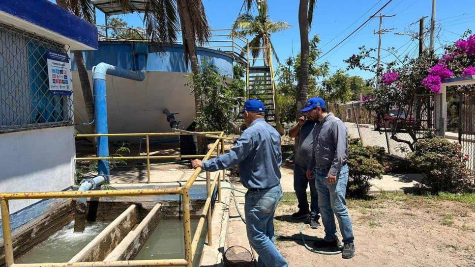 Planta potabilizadora de El Colorado ya se encuentra operando