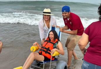 ¿Sabías que existe una playa incluyente en Mazatlán? Así puedes reservar un lugar