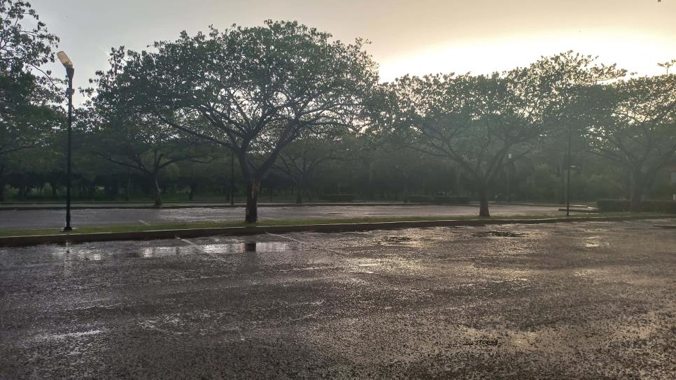 Se registran lluvias al sur de Culiacán esta tarde de miércoles, 4 de septiembre