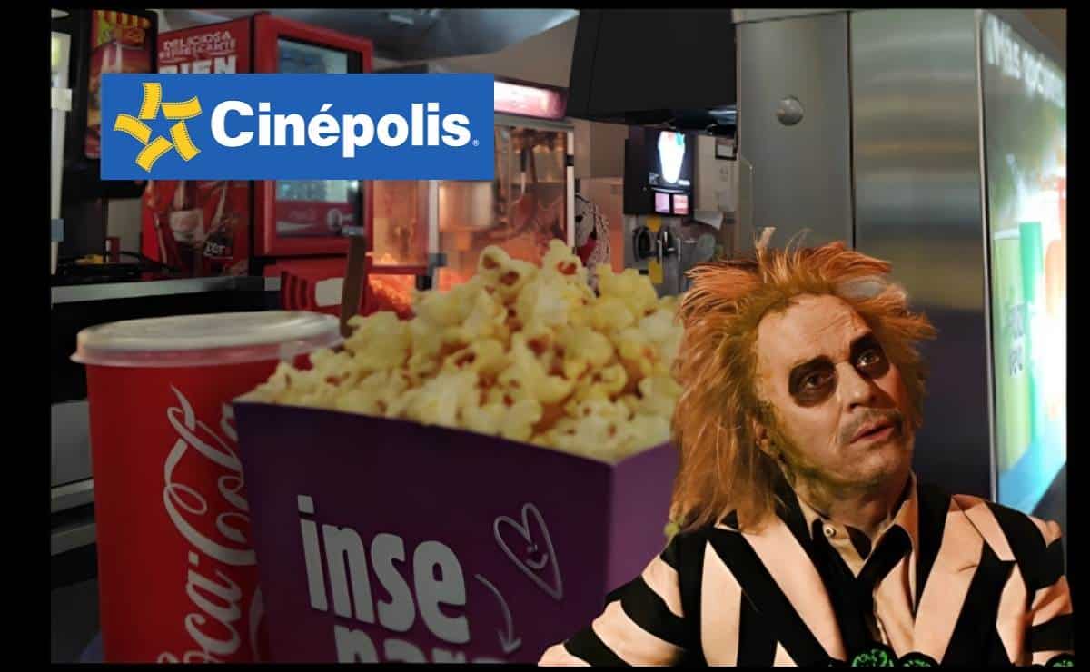 Beetlejuice 2 en Cinépolis: Así te puedes ganar un refresco gratis
