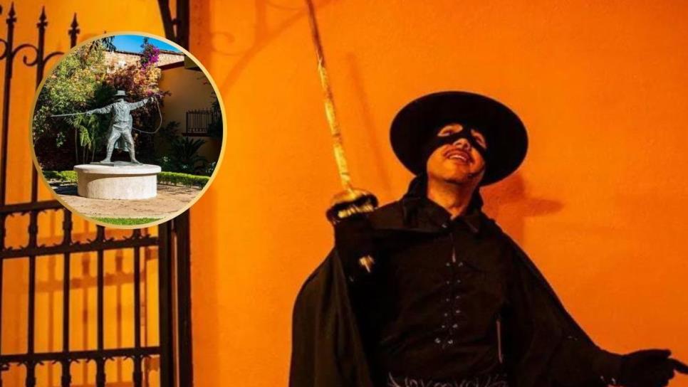 El Zorro, personaje que arropa toda una leyenda en El Fuerte