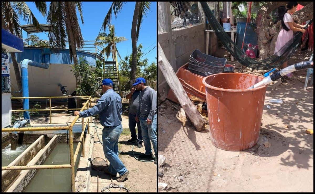 Vecinos de El Colorado ya tienen agua, planta potabilizadora opera al 100%