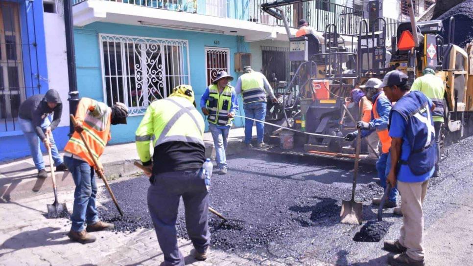 En Mazatlán invierten 24 millones de pesos para reparar calles afectadas por las lluvias