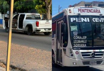 Por enfrentamientos en Culiacán Camiones urbanos suspenden el servicio 