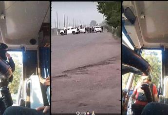 Civiles armados bloquean las carreteras de la zona sur de Culiacán