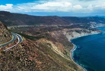 Así luce la carretera Transpeninsular, de las bellas y peligrosas del mundo | FOTOS